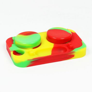 Tie Dye Silicone Dab Station 