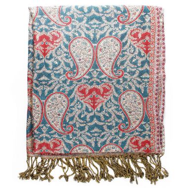 Fawning Paisley Patterned Pashmina