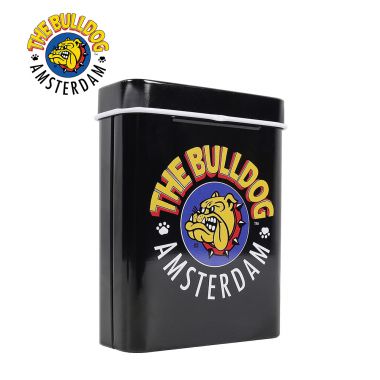 The Bulldog Metal Flip Top Storage Tin