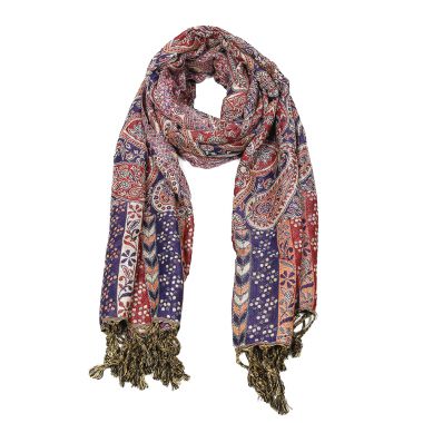 Paisley Patterned Pashmina 