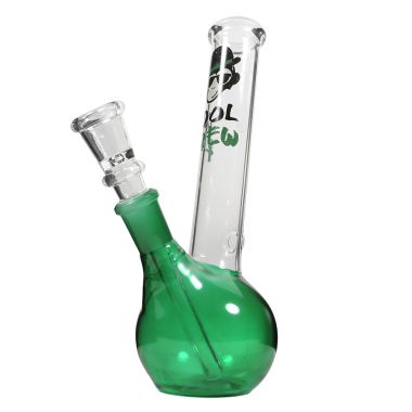 Cool Krew 20cm Half Coloured Glass Bong