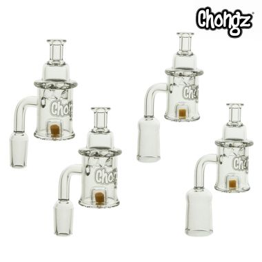 Chongz 'Time-X' Quartz Banger with Carb Cap