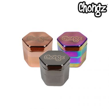 Chongz 'Hex' 50mm 4pt Sifter Grinder