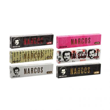 NARCOS Kingsize Rolling Papers & Tips