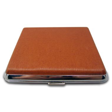 Faux Leather Cigarette Case