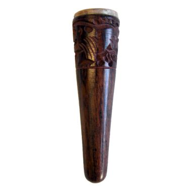 Wooden Engraved Pocket Chillum