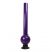 60cm Acrylic Bubble Bong - Solid Purple