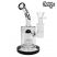 Chongz 'Turbo' 23cm Glass Percolator Bong - Black