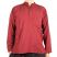 Image 1 of Plain Maroon Cotton Grandad Shirt