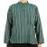 Image 1 of Striped Bright Green Grandad Shirt