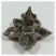 Metal Incense Flower Dish - Ganesh